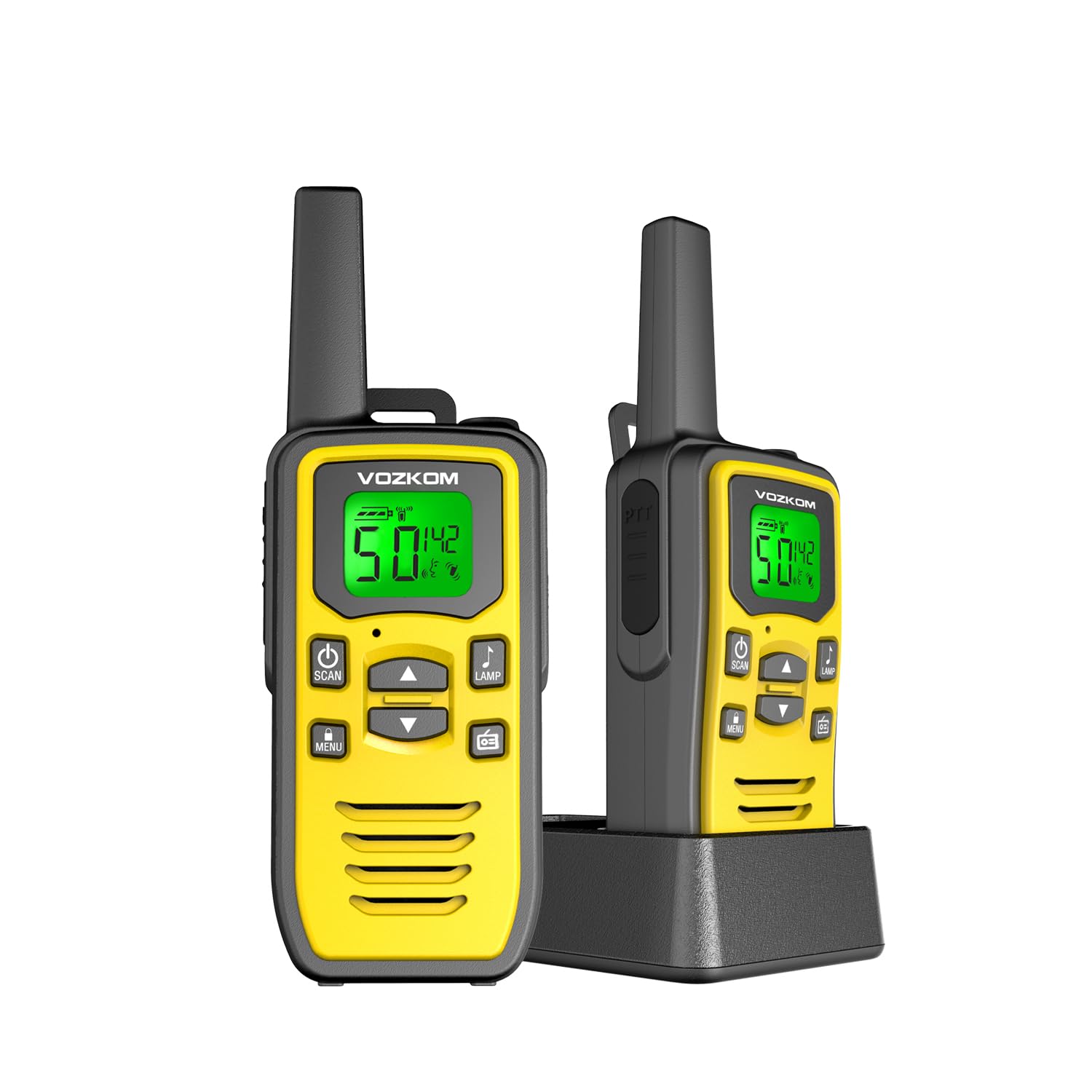 Photo 1 of Long Range Walkie Talkies for Adult, Handheld Two Way Radios, 2 Way Emergency Radio, Walky Talky, Survival Gear and Equipment, 142 Privacy Codes, & NOAA Weather Scan
