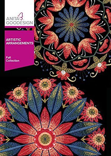 Anita Goodesign Embroidery Machine Designs CD Artistic Arrangements