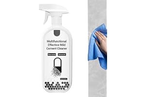 Cement Cleaner,500ml Cement Floor Oil Stain Degreaser - Concrete Floor Washer Liquid for Indoor Outdoor Garage Basement Paver