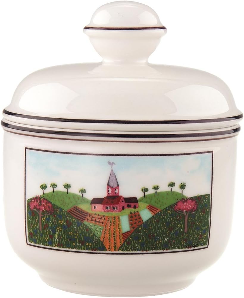 Raviera Villeroy & Boch Design Naif - 16 Cm, Porcellana Premium, Bianco/multicolore