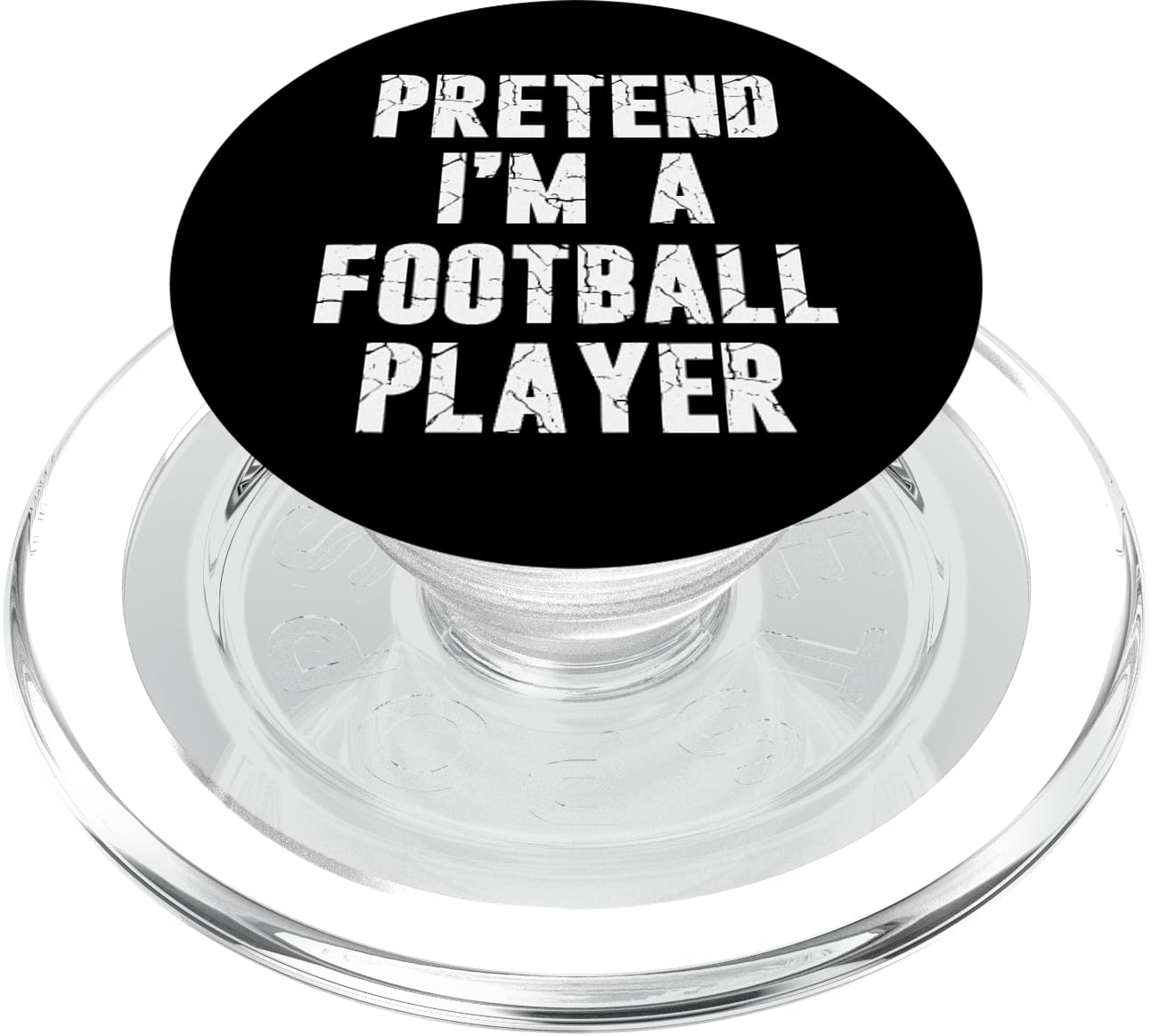 Pretend I'm a Football Player Hassle-Free Holiday Costume PopSockets PopGrip for MagSafe