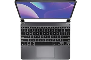 Brydge 12.9 Pro+ Wireless Keyboard with Trackpad for iPad Pro 12.9-inch (2020 & 2018) | Aluminum Wireless Bluetooth 5.0 Keyboard | Native Multi-Touch Trackpad | Backlit Keys | (Space Gray)