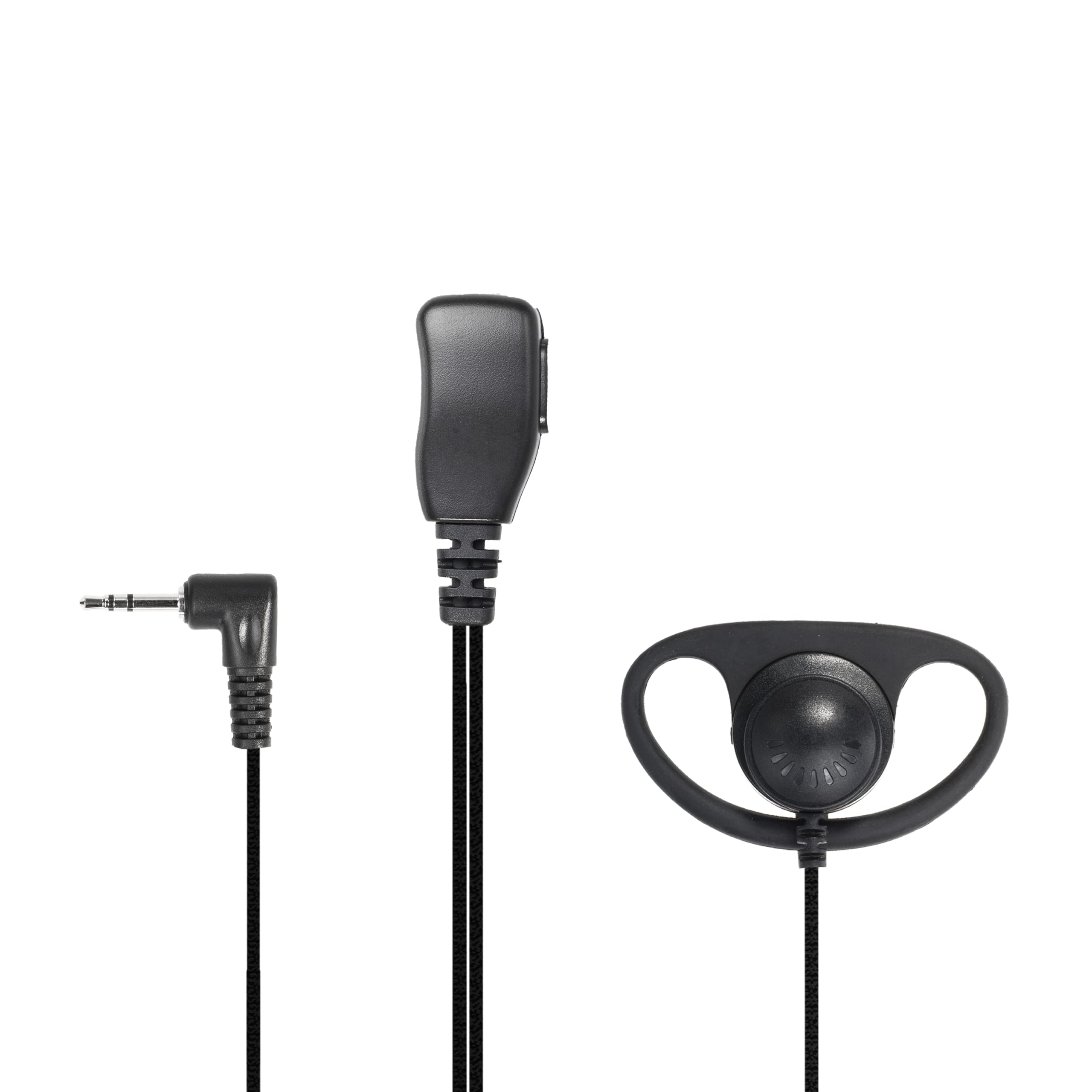 Hoornie D-Shape Motorola Radio Headset for TLKR Series TLKR-T60, TLKR-T61, TLKR-T62, TLKR-T80, TLKR-T81, TLKR-T82 TLKR T-92 H2O