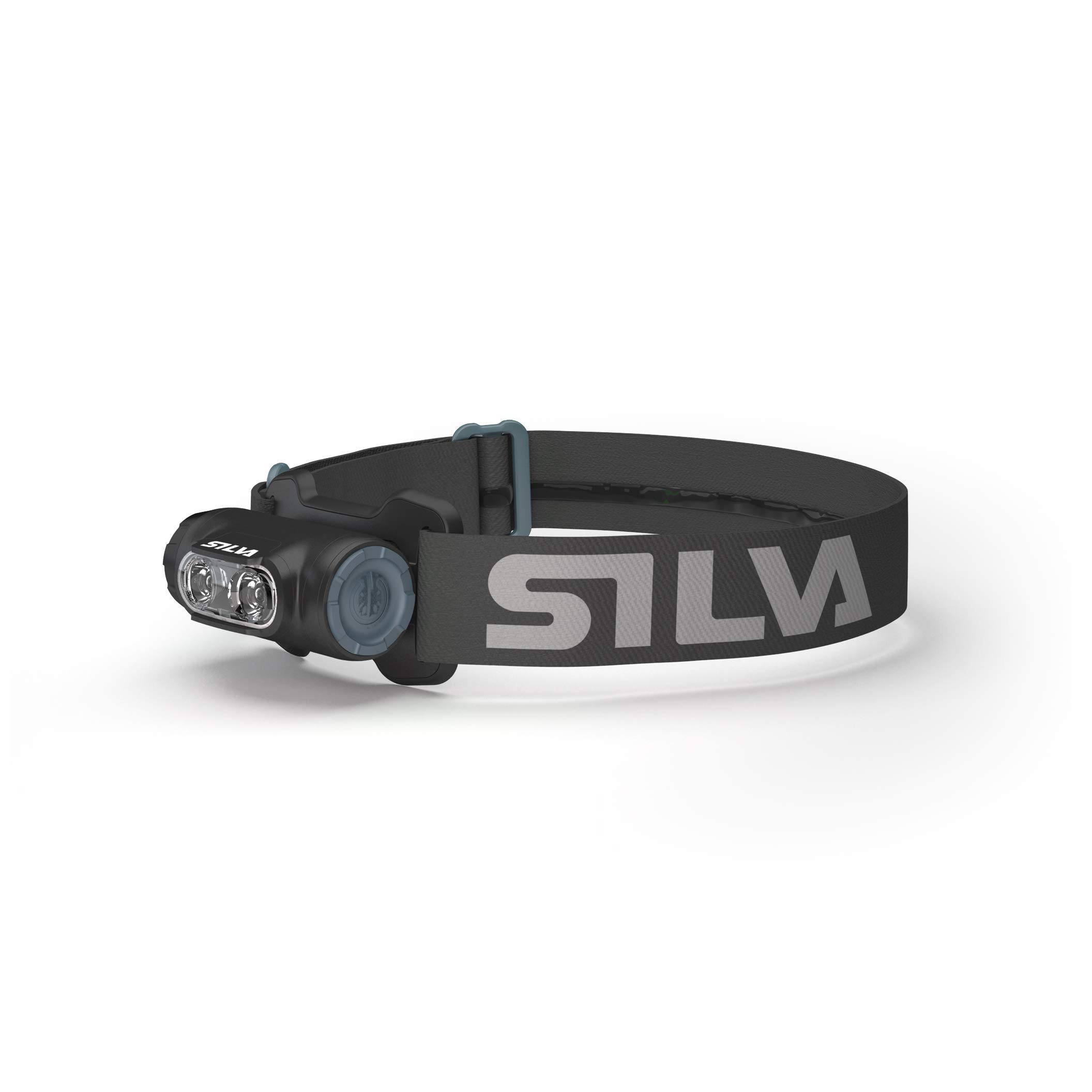 Silva head torch battery powered - Explore 4 - LED headlight 400 lumen - 3 Brightness levels & 3 LED colours - Waterproof and powerful head torch with battery indicator