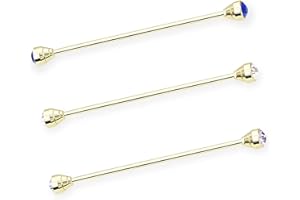 3PCS Men's Crystal Boutonniere Tie Business Shirt Collar Bar Necktie Clasp Lapel Stick Brooch Shirt Collar Stay Bar Cravat Pi