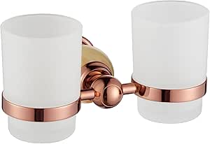 HuaXing soporte dual Taza de inodoro baño con soportes para vasos