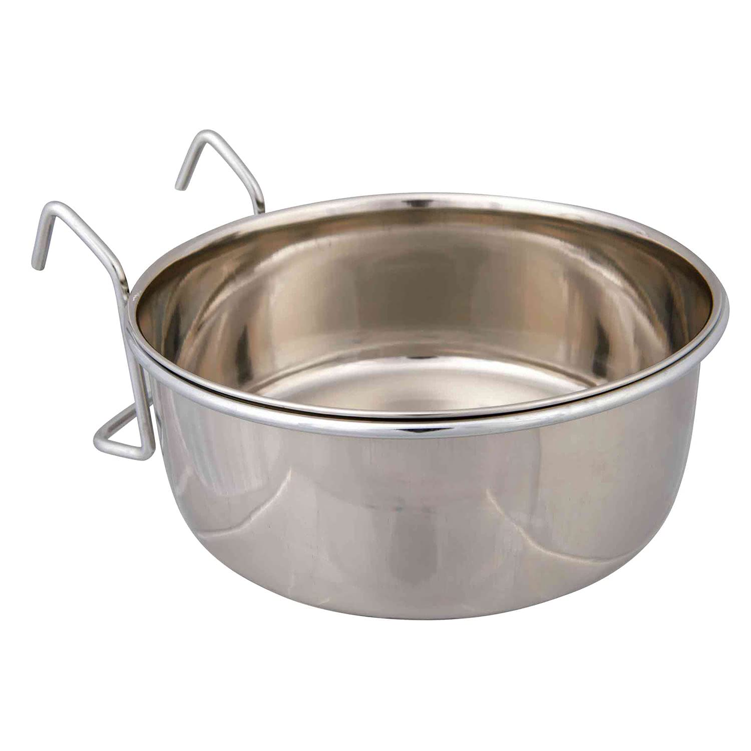 Trixie Stainless Steel Bowl with Holder, 14 cm Dia — image 1