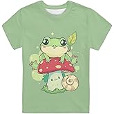 XXQGOMG Girls Short Sleeve T Shirts Casual Crewneck Tops Spring Summer Outfits for 2-16 Years Old