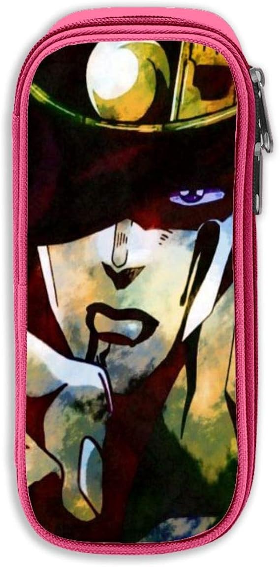Amazon Co Jp ペンケース鉛筆バッグ男性と女性 Jojo ジョジョの奇妙な冒険黄金の風 のファッションかわいい大容量ジッパーポリエステルペンバッグ化粧品バッグ収納アクセサリー収納シンプルオフィス人格人格ブラシボックス小学生中学生 服 ファッション小物