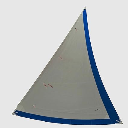 Amazon Com Catalina 22 Original Equipment Style 150 Furling Genoa With Sunbrella Pacific Blue Uv Sun Cover Sports Outdoors