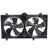 620-531 Radiator Cooling Fan Assembly for 2002-2006 for Toyota Camry,2002-2008 for Toyota Solara,Replace# 16363-0D040, 16361-03071, 16361-03081,1636303100, 1636323020, 312-55007-000, 620-531, 620400