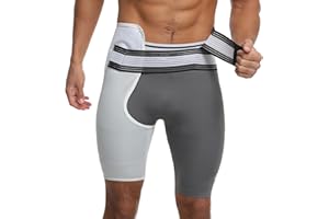 Adjustable Compression Thigh Sleeve With Waist Belt Hip Brace Men Women Lumbar Bandage Compression Bandage