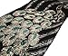 BABEYOND 20's Vintage Peacock Sequin Fringed Party Flapper Dress (X-Large, Black with Green Fringe-2)