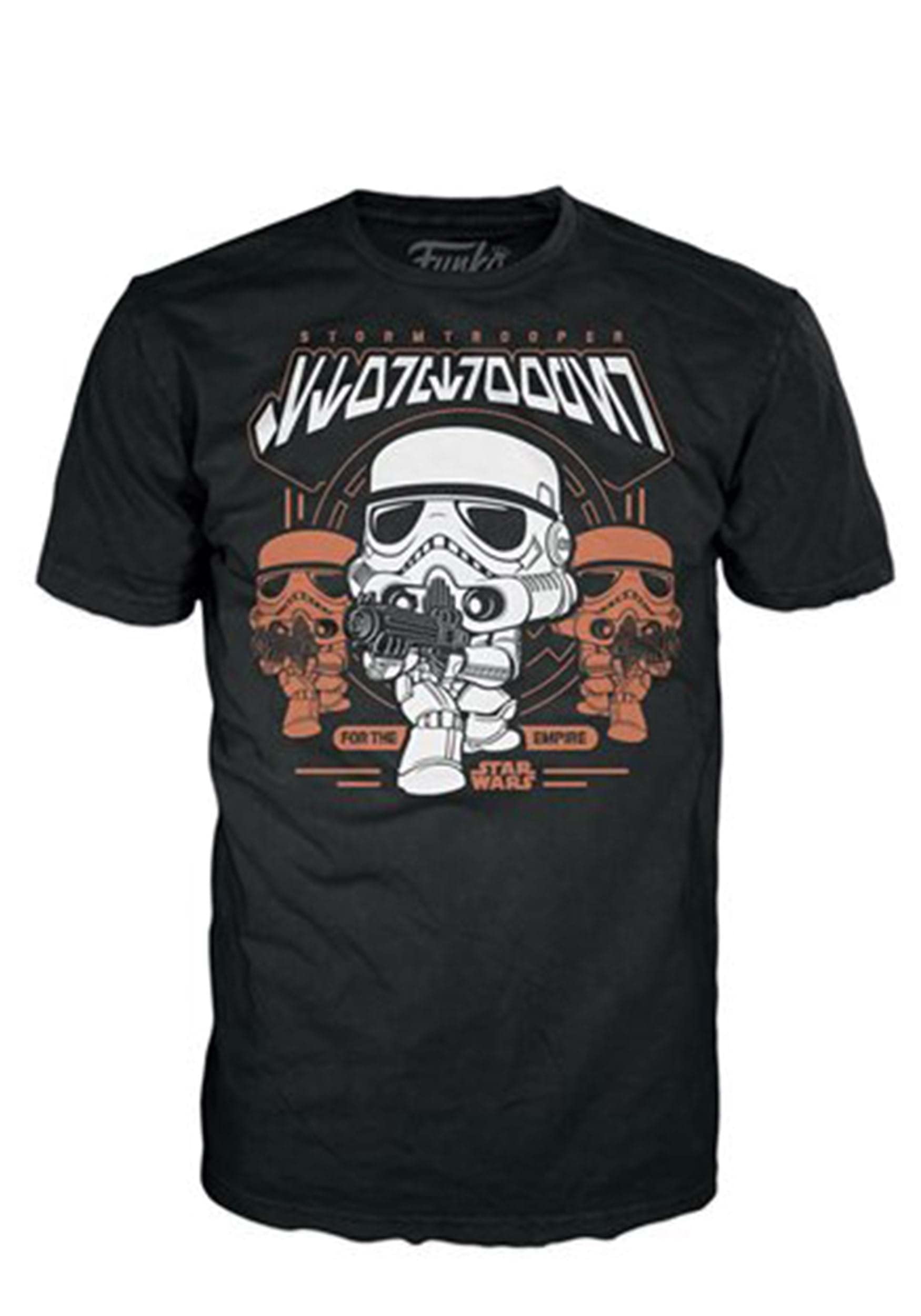 Funko Pop! & Tee: SW - Stormtrooper - Large - (L) - Star Wars - T-Shirt - Clothes With Collectable Vinyl Figure - Gift Idea - Toys and Short Sleeve Top for Adults Unisex Men and Women - Movies Fans — image 1