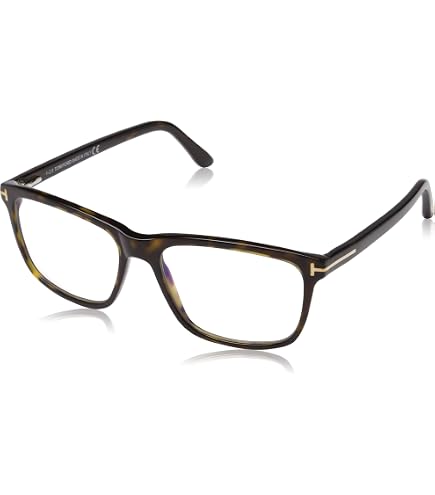 Amazon.com: Tom Ford FT5646 TF 5646 BLACK RECTANGULAR GLASSES