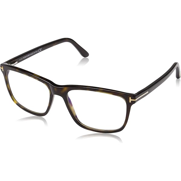 Amazon.com: Tom Ford FT5313 Eyeglasses 002 Matte Black/Gloss Black