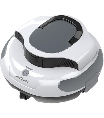 Amazon.com : POOLPURE Cordless Robotic Pool Cleaner with Dual 30W