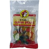 Buc-ee's 12 Flavor Gummi Bears in a Resealable Bag, 12 Ounces | Resealable Bag