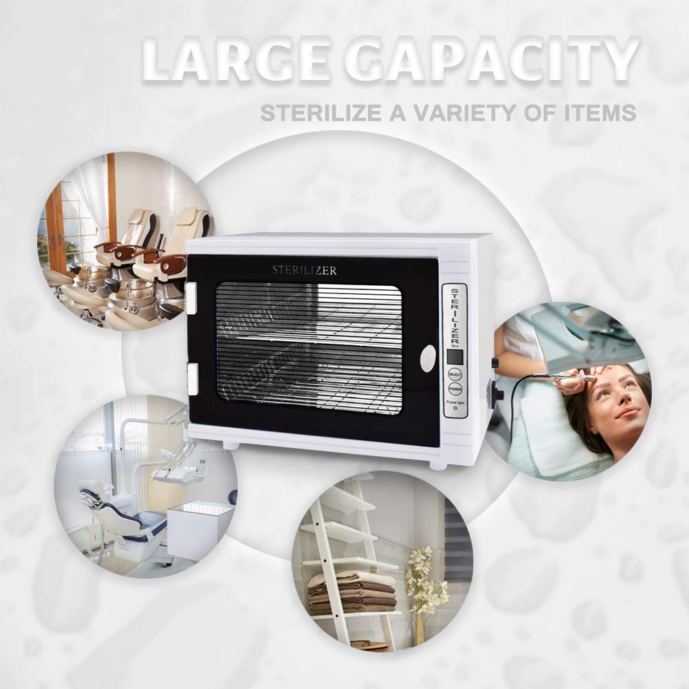 Room Temperature tool box, Extra Large Capacity, Two Stainless Steel Racks. Extra Large Capacity, Two Stainless Steel Racks, Applicable to Spa tools, barber shop, dental clinic.: Beauty