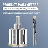 Flintronic Diamond Drill Bit 45mm Center Guide for Glass Tile Ceramic view 6