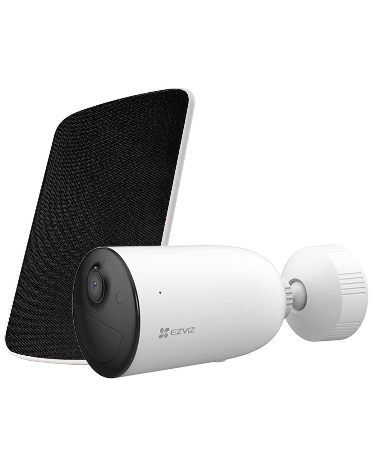 EZVIZ 2MP Battery Surveillance Camera, Wireless WLAN IP Outdoor Camera with 5200 mAh Battery, AI Person Detection, Colour Night Vision, 2-Way Audi, CB3 Kit with Solar Panel