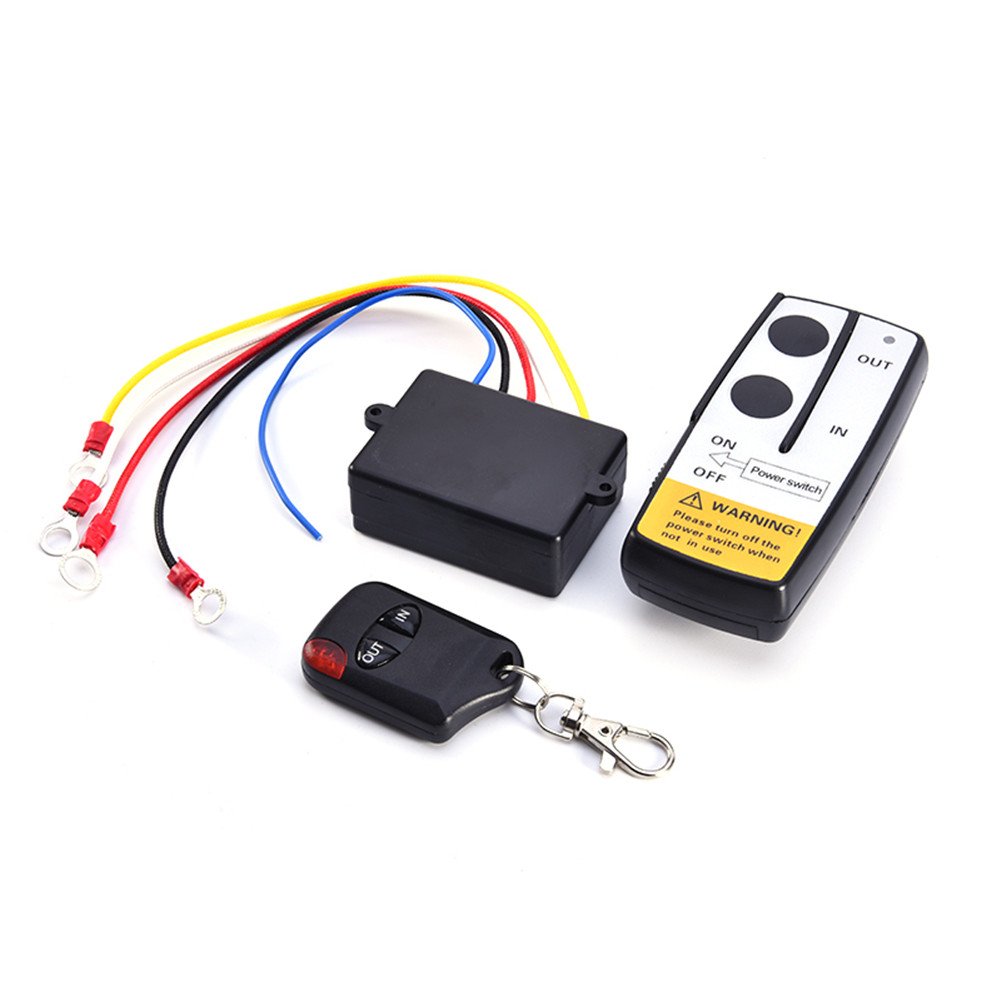 受賞店舗 Barhar 12 Vワイヤレスリモートコントロールキットforトラックジープatvウインチ Barhar B07bj51tfl ブラック5 ブラック5 メーカー包装済 Mastersofcalm Lt