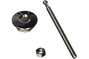 Quik-Latch Products QL-25-ACP Polished Aluminum Replacement Air Cleaner Wingnut Kit