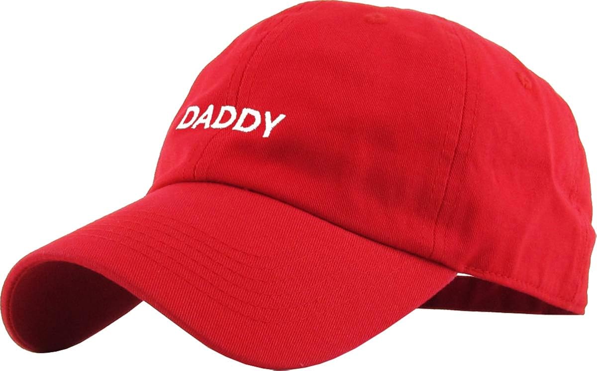 Red polo dad hat Clearance