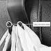 IPELY Car SUV Back Seat Headrest Hanger Storage Hooks(Black -Set of 4) …