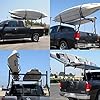 UNIVERSAL-J-Bar-Rack-HD-Kayak-Carrier-Canoe-Boat-Surf-Ski-Roof-Top-Mounted-on-Car-SUV-Crossbar