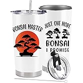 BSHELLOE Bonsai Gardening Gifts - Stainless Steel Vacuum Insulated Tumbler 20 Oz