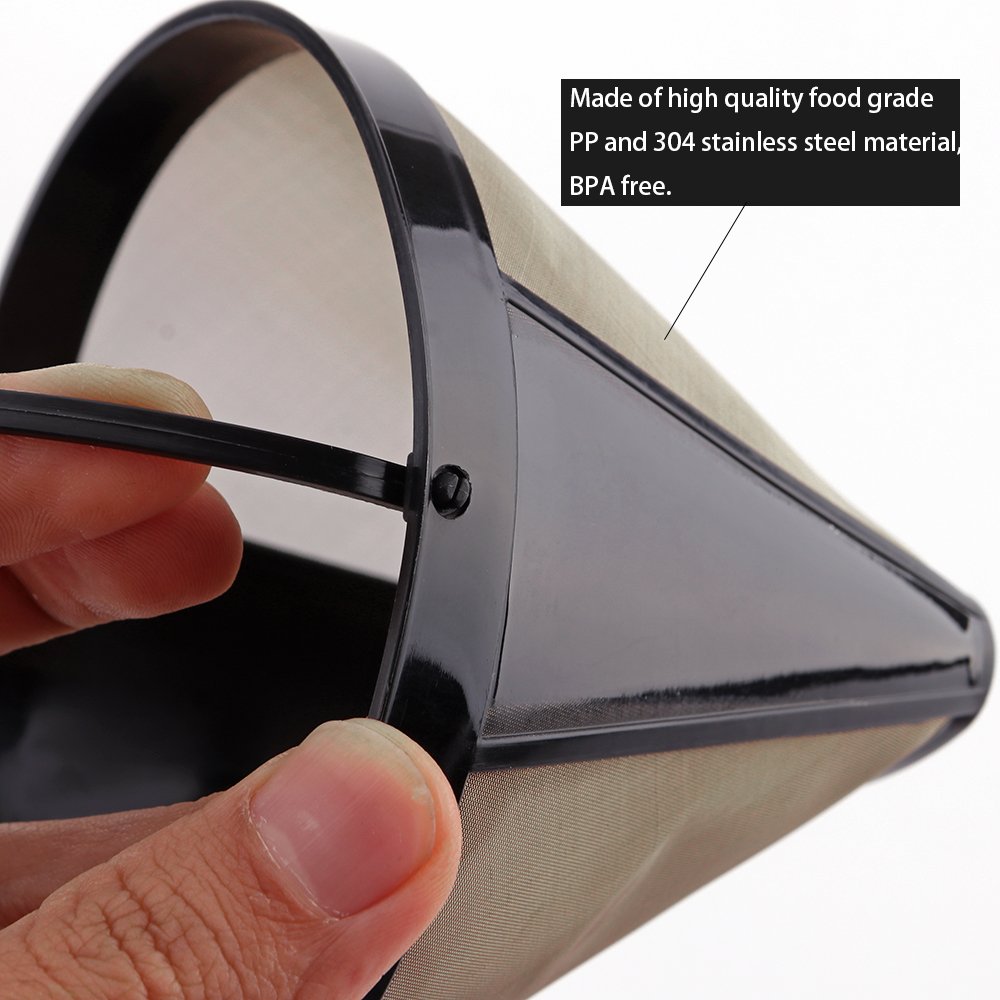 OurLeeme Kaffeefilter wiederverwendbar permanent mit