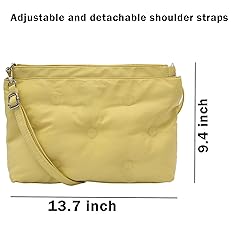 TWOYOMN Quilted Tote Bag Women Large Bag for Women