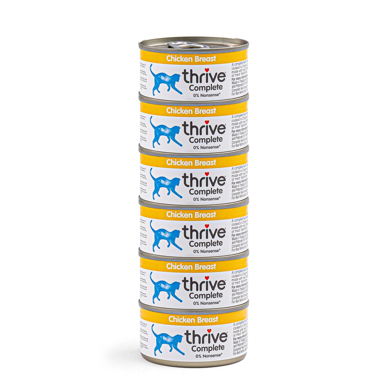 Thrive Cat Food Complete Food - Chicken 75g. (Pack of 6)
