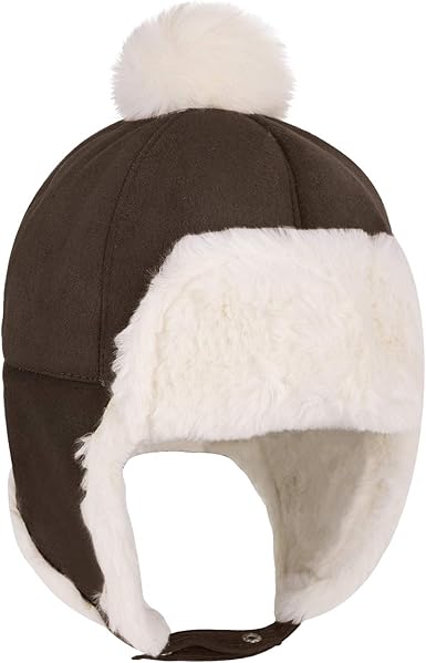 baby fur trapper hat