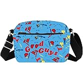 WSNANG Horrible Movie Inspired Gift G G Crossbody Bag Horror Movie Lover Shoulder Bag(G G CB2)