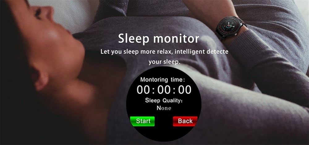 Star_wuvi Fitness Tracker HR, Reloj Inteligente con música ...