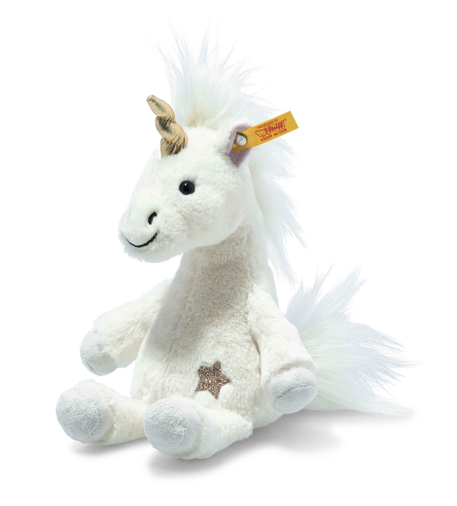 Steiff 067655 Unica dangling unicorn 20 white
