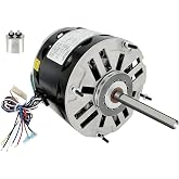 DL1036 Blower Fan Motor Replaces Fasco D727 A.O. Smith/Century DL1036 | 323P919 F48H07A01 GE 3930 Emerson 2482 Dayton 3M653 Reversible Rotation Motor, 1/3 HP 1075 RPM 3 Speed 115V 48Frame Leungoo