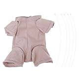 D DOLITY 24inch Doll Reborn Cloth Body Suede Fabric