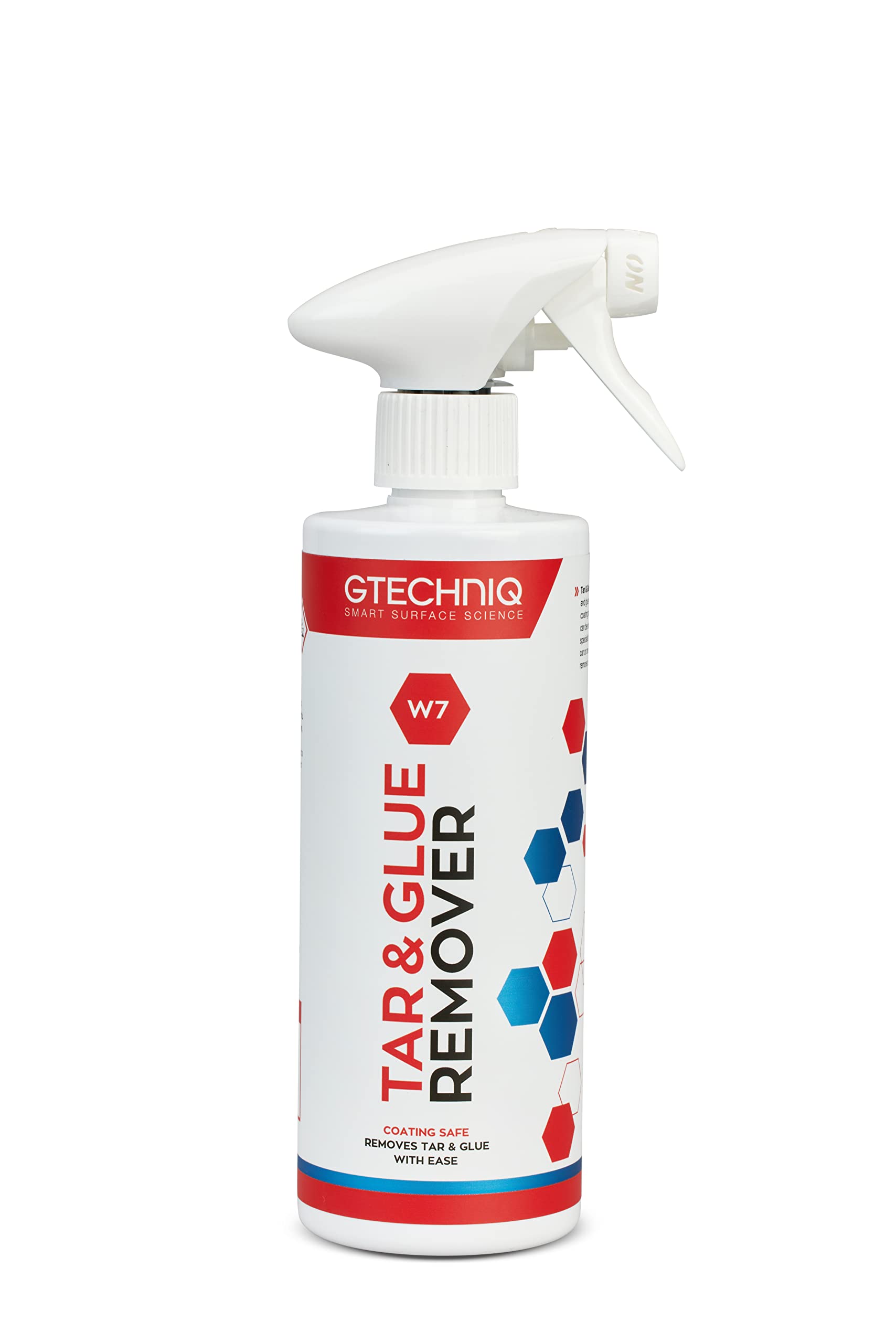Gtechniq W7 Tar and Glue Remover for Cars, Dissolves Residue, Easy to Use Cleaner, 500ml