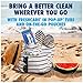 Cottonelle Fresh Care Flushable Cleansing Cloths Dispenser, 42 Count (Pack of 2)