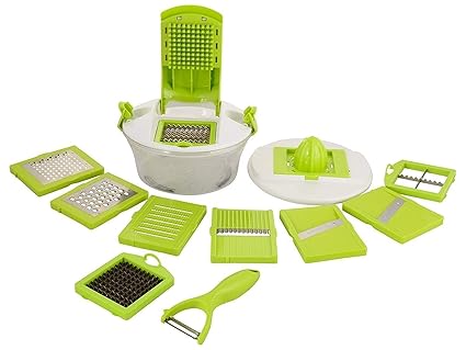 Buy Crazy Kitchen 12 In 1 Fruit Vegetable Chopper Cutter