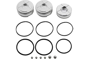 EATAKWARD Accumulator Piston Kit For 4L60E 4L65E 4L70E Transmission Pinless 1-2 3-4