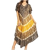 Sakkas Viveka Embroidered Caftan Dress