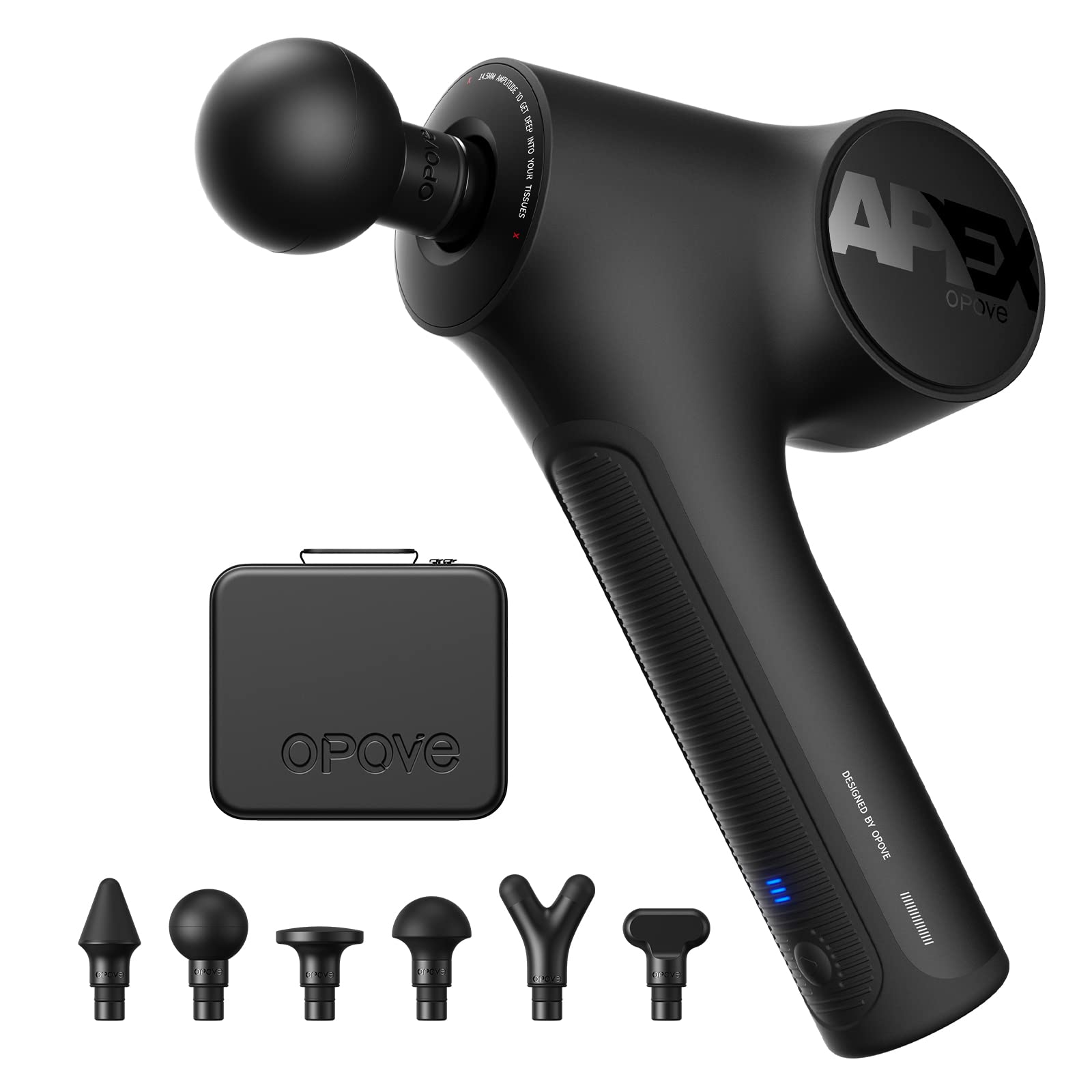 Photo 1 of ** SOLD AS IS, NO REFUND/RETURN** SEE COMMENTS!
Opove Apex Massage Gun Deep Tissue 14.5mm Percussion Fascia Muscle Massager for Athletes Workout Pain Relief Recovery Relaxation, Professional Therapist Choice, Ergonomic for Effortless to Use