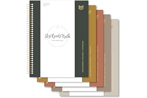 CSB She Reads Truth Spiral-Bound Notetaking Bible, Five-Volume Set, Hardcover