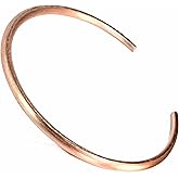 Hand Forged 100% Copper Bracelet ~ Made with Solid and Heavy Gauge Pure Copper ~ Adjustable for Men or Women