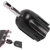 Guitar String Winder Head Tool, Electric Drill Tuning Peg Puller, Guitar Bass Repair Maintenance DIY Tool