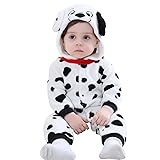 QIAONIUNIU Halloween Baby Dalmatian Costumes